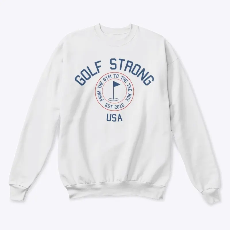 Varsity Crewneck Golf Strong USA