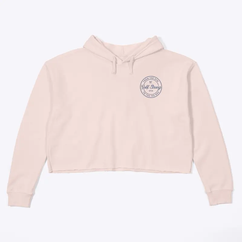 Women's Golf Strong Crop Hoodie